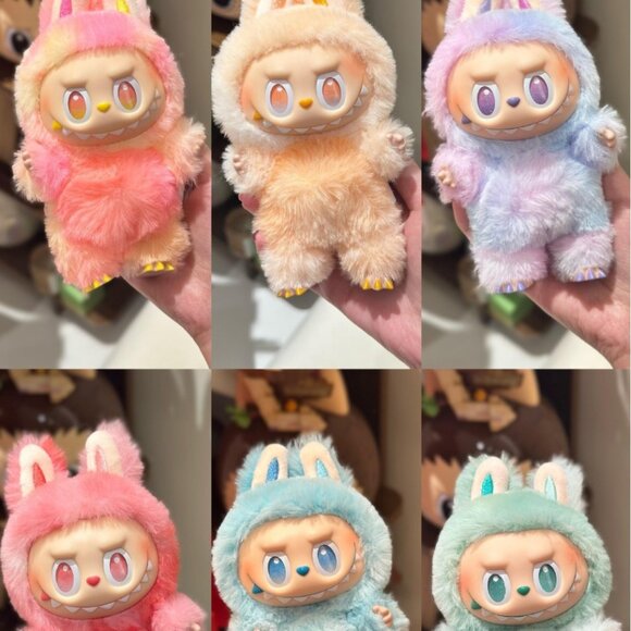 ASSORTED NEW LABUBU SOFT COLLECTIBLE PLUSH TOY 2025 VERY HOT SHIPS LATE SEPT - Picture 1 of 4